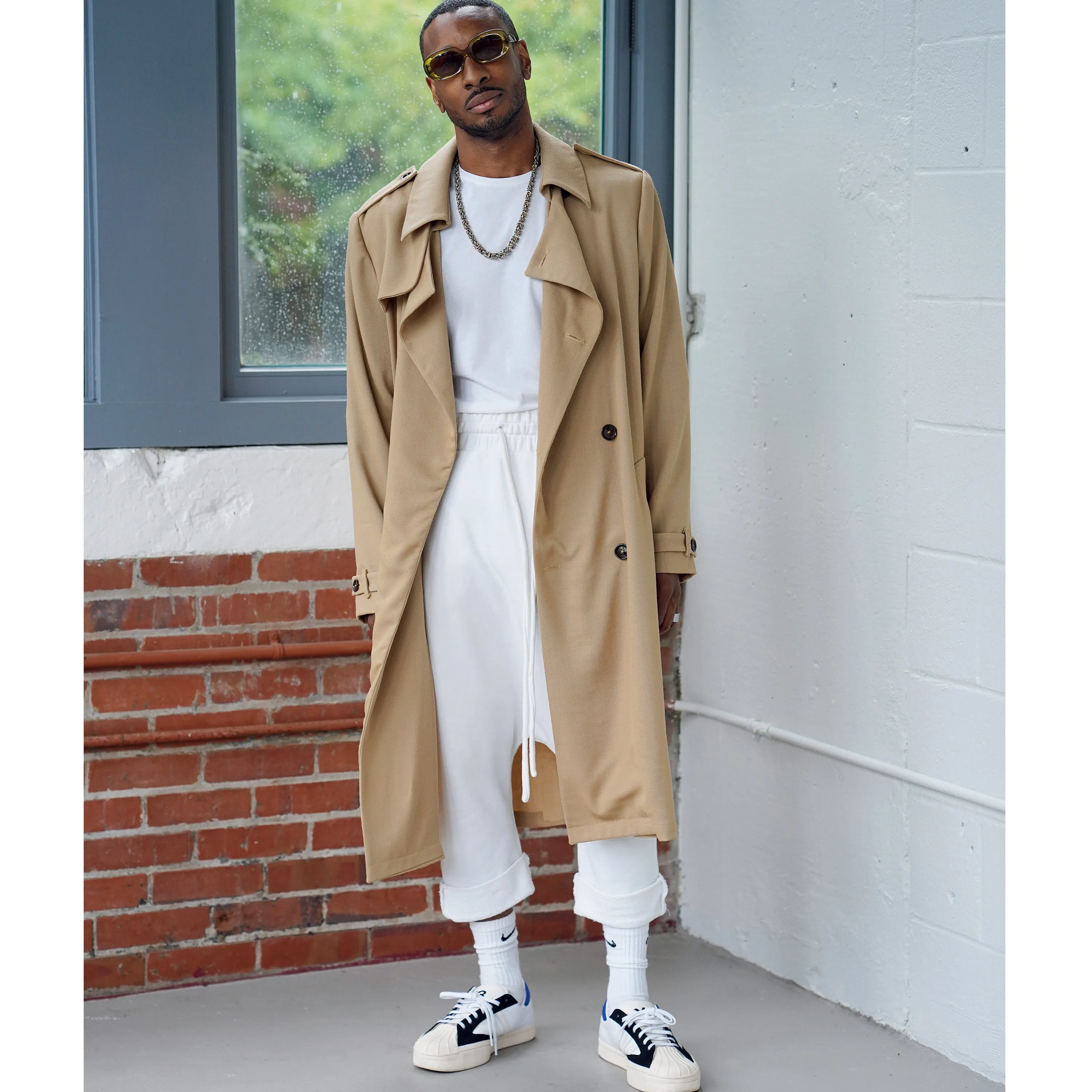 Simplicity Pattern 9389 Men's Trench Coat
