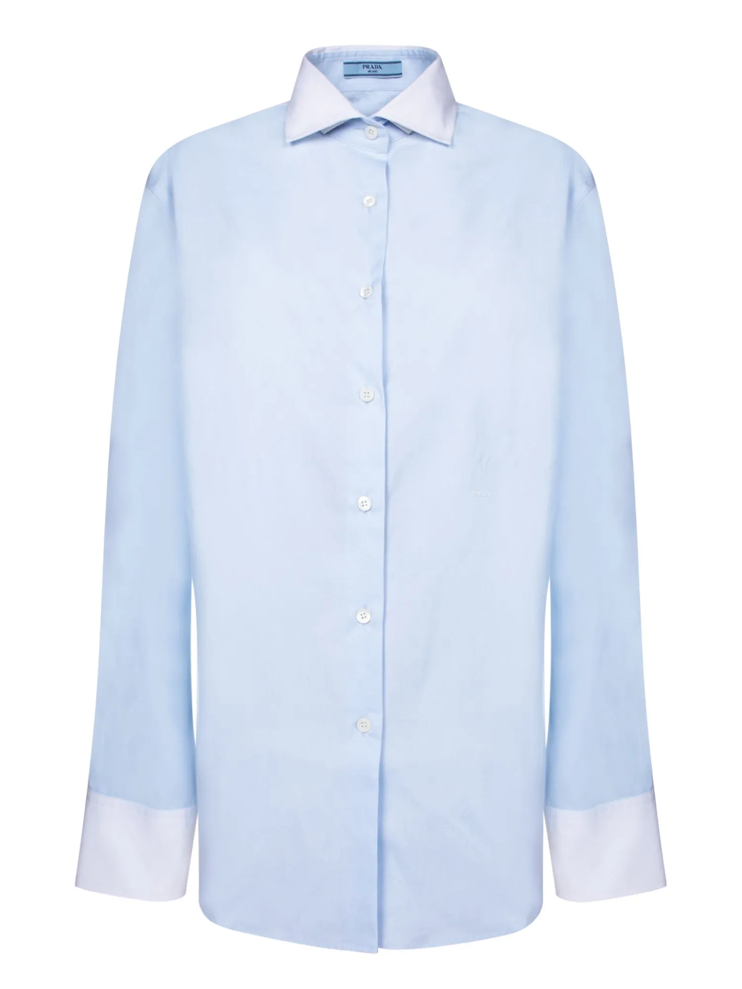 Sky Blue Poplin Oxford Shirt