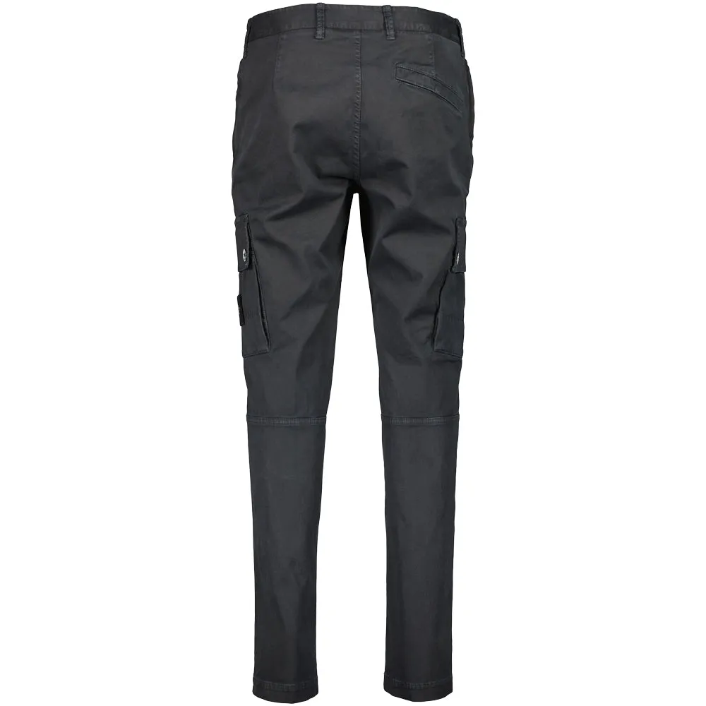 Stretch Cotton Cargo Pants