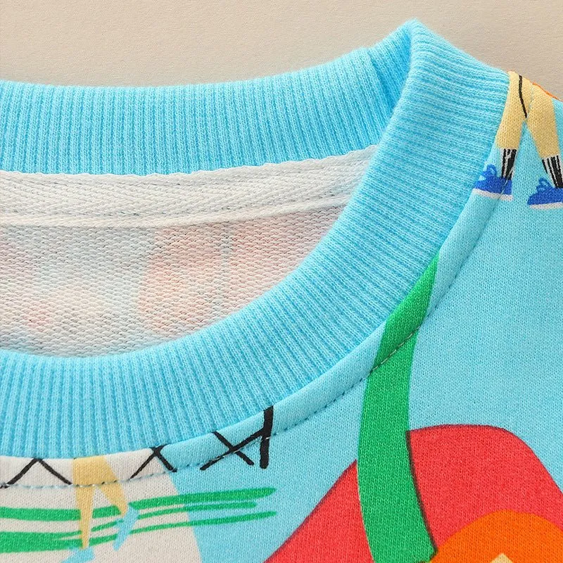 Toddler/Kid Playground Fun Print Sweatshirt