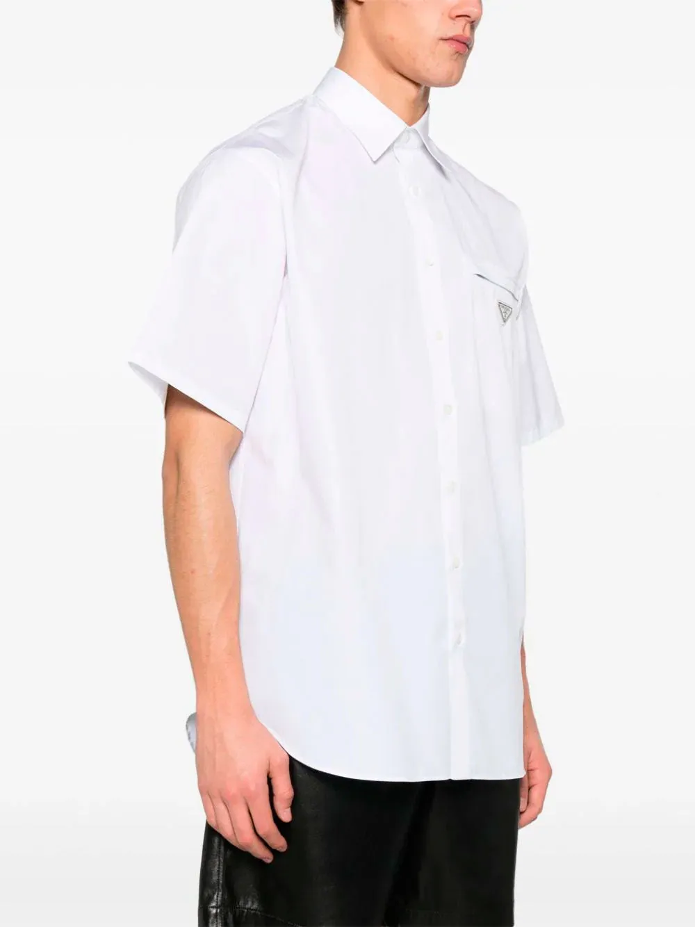 Triangle enamel logo shirt