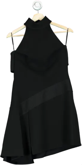Versace Black Halter Neck Dress UK 12