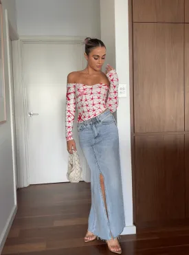 Versace - Starfish Off Shoulder Top