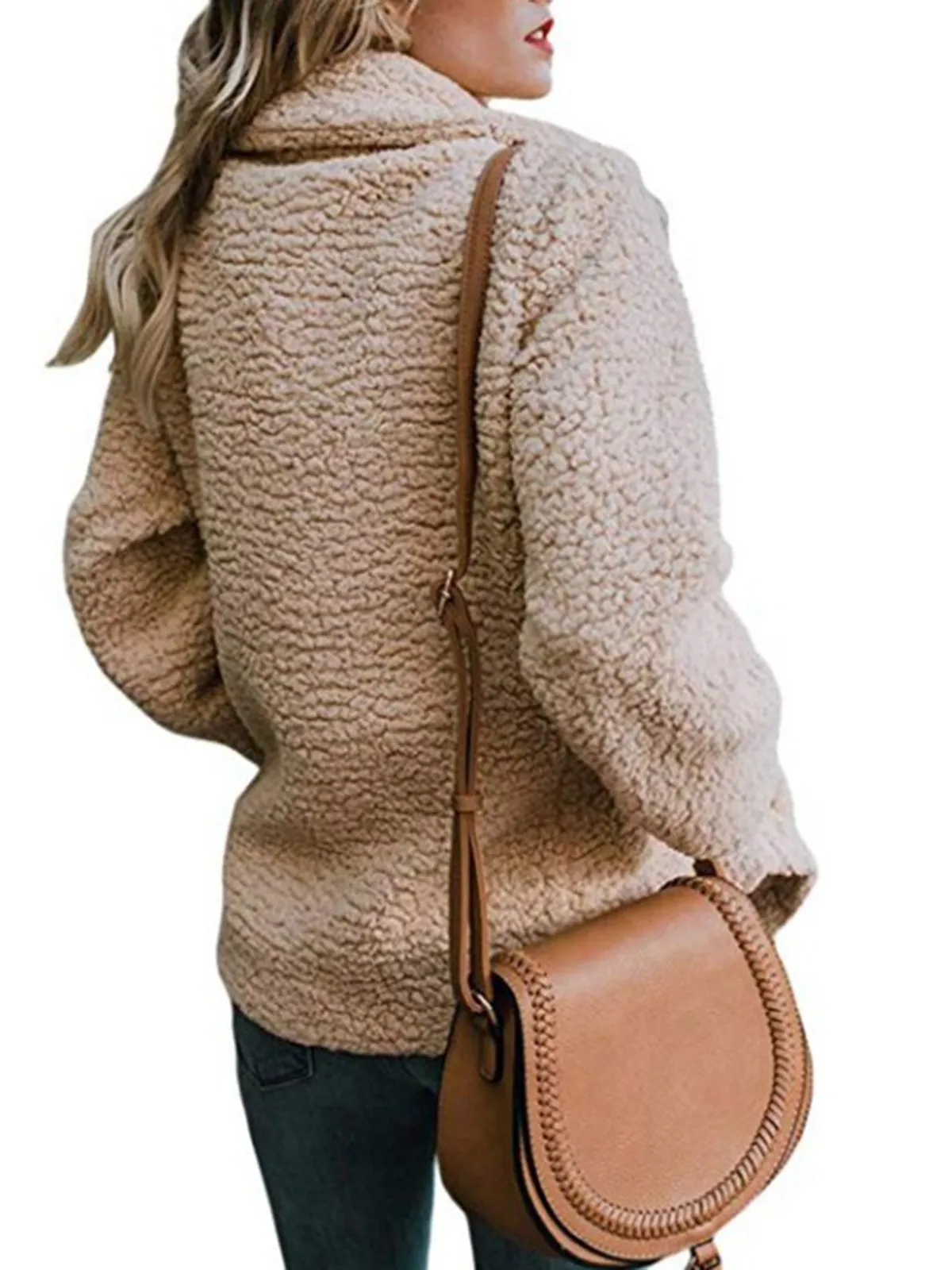 Women Winter Buttoned Casual Quilted Coat