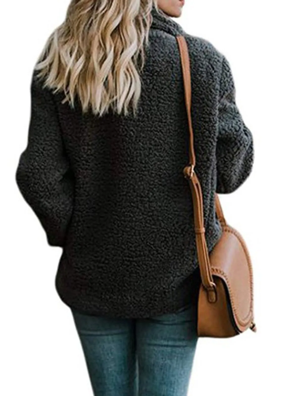 Women Winter Buttoned Casual Quilted Coat