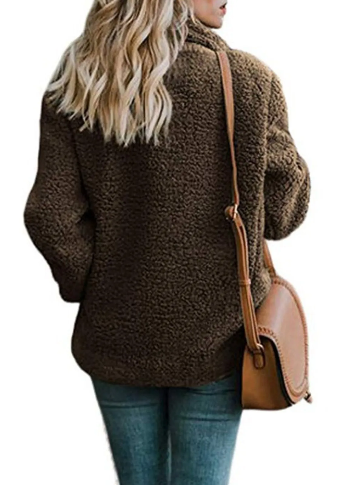 Women Winter Buttoned Casual Quilted Coat